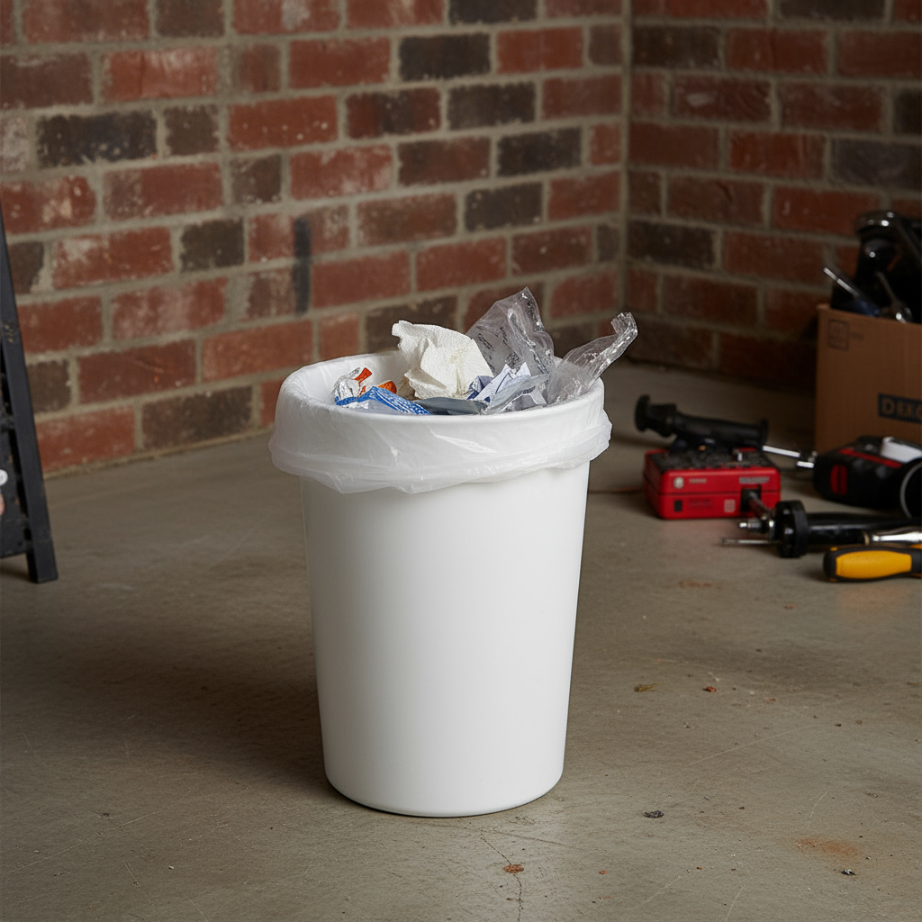 Melplas Medium Trash Bags – 25×25 inches, 1 mil Thick, 100 Count - Image 14