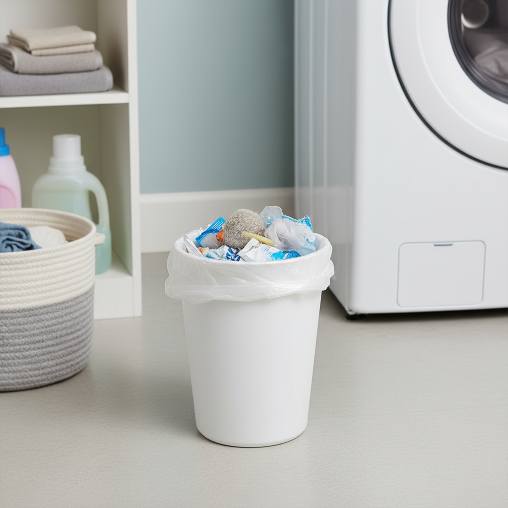 Melplas Medium Trash Bags – 25×25 inches, 1 mil Thick, 100 Count - Image 11